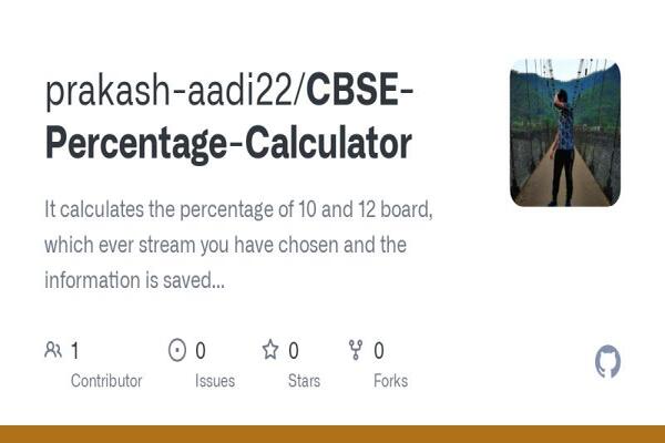 Cbse Percentage Calculator